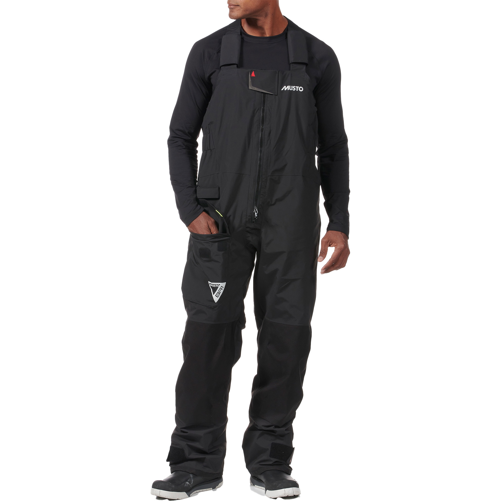 2026 Musto Hommes Br1 Pantalon De Voile Channel 82398 - Noir
